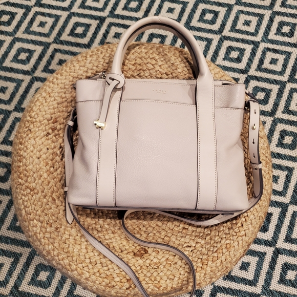 RADLEY London Light Beige/Grey Leather Bag - Picture 1 of 11
